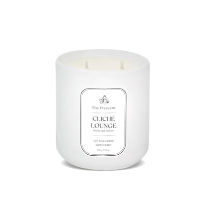 Cliché Lounge Soy Wax Candle - The Prescent